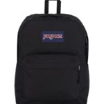 JanSport SuperBreak One Backpacks – Durable, Lightweight Bookbag with 1 Main Compartment, Front Utility Pocket with Built-in Organizer – Premium Backpack, Black