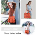 Angel Kiss Purses Handbags for Women PU Tote Satchel Bags for Women Pockets Shoulder Bags…