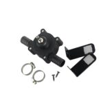 Tangerine Electric Drill Powered Transfer Pump Portable Self Priming Pump for Diesel Oil Water and Other Liquids Compatible with Standard Electric Drills