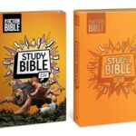 The Action Bible Study Bible ESV, Leathersoft, Orange, Full Color (Action Bible Series)