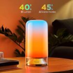 Govee RGBIC Smart Table Lamp 2, Touch Bedside Small Table Lamp Compatible with SmartThings, Matter, Alexa, Desk Lamp with 64 Scene Modes, Nightstand Lamp for Bedroom Living Room Night Light(Corded)