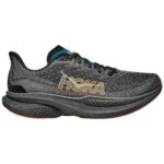 Hoka Men’s Mach 6 Black/Electric Tangerine 8 Medium