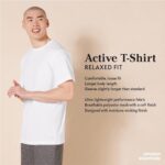 Amazon Essentials Men’s Moisture Wicking Breathable Active Performance Tech Gym T-Shirts, Pack of 2, Orange/Navy, XX-Large