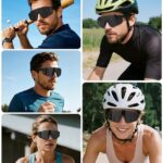 STORYCOAST Polarized Sports Sunglasses for Men Women,Bike Glasses Driving Fishing Cycling Mountain Bike Sunglasses UV400 Protection Matte Black Frame-Gray Lens